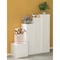 Uniquewise Square Display Cube Decorative Pillar Column Flower Stand Wedding Pedestal - 15.7 W x 15.7 H QI003858-16 - alternate 4